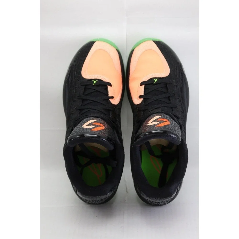 Nike Jordan Luka 4 Safari 3.0 Black Orange Men's 9.5 Basketball Shoes IO0204-001